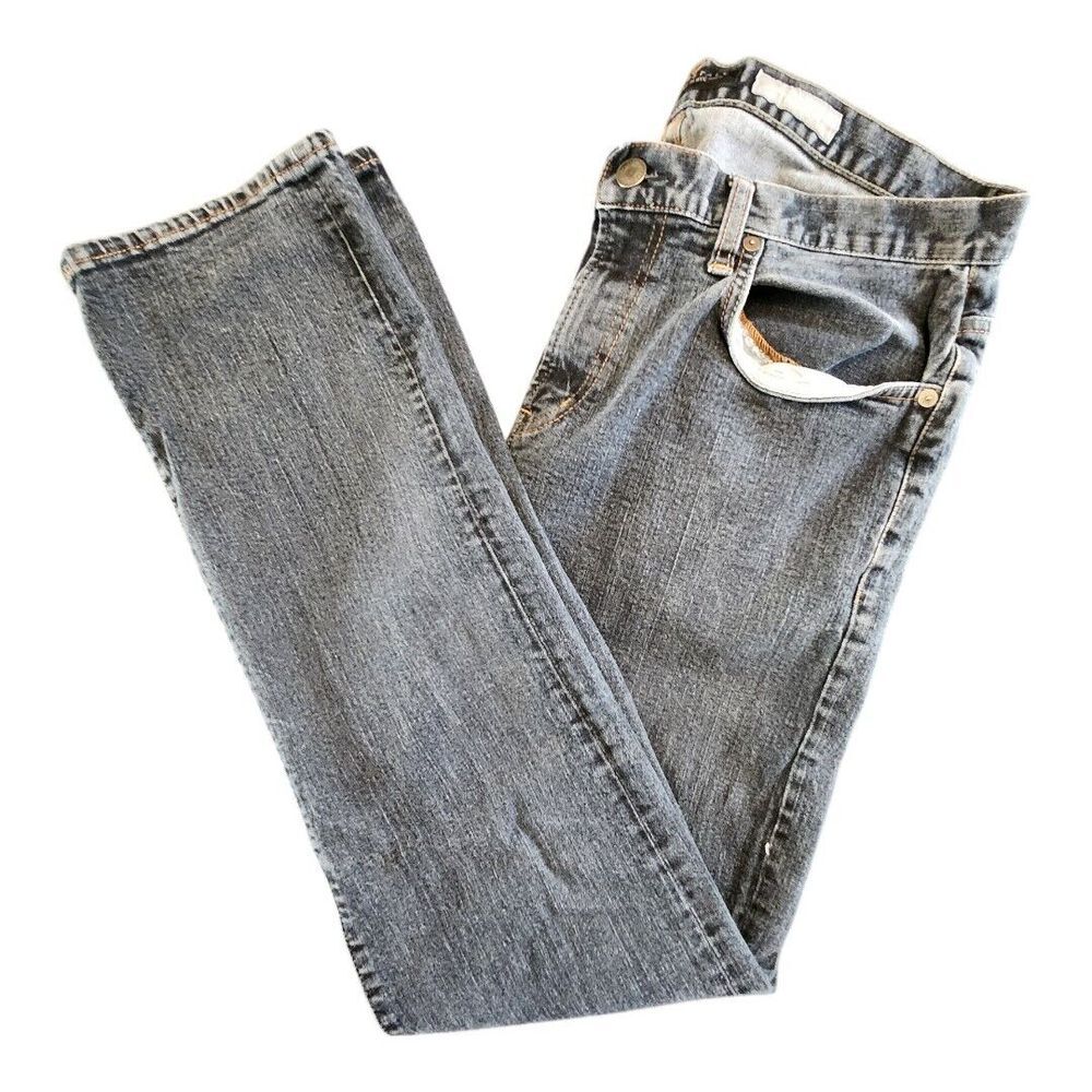 EUC Aeropostale Slim Straight‎ Medium Off Black Jeans Size 33 Men's Pockets